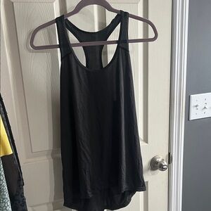 Xersion Women's Black Mesh Racerback Tank Top